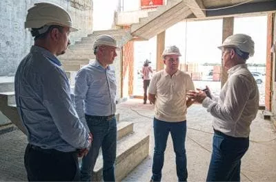 Стройку нового машиностроительного завода BONUM посетил заместитель Губернатора Ростовской области Стройку нового машиностроительного завода BONUM посетил заместитель Губернатора Ростовской области